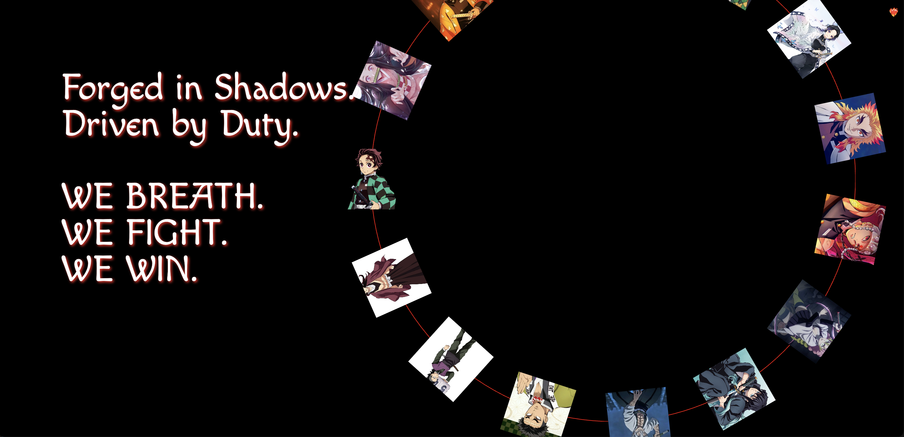 Demon Slayer Corp Website screenshot 1