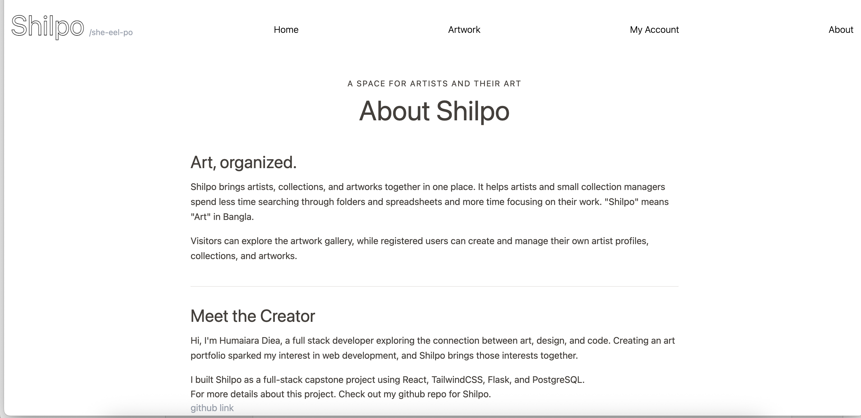 Shilpo — A Space for Artists and Their Art screenshot 3